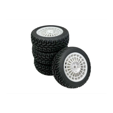 1:10 Wheel Set ""Rallye Street Design"" white (4)