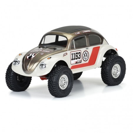 1/10 volkswagen beetle clear body 12.3’’ wheelbase crawlers