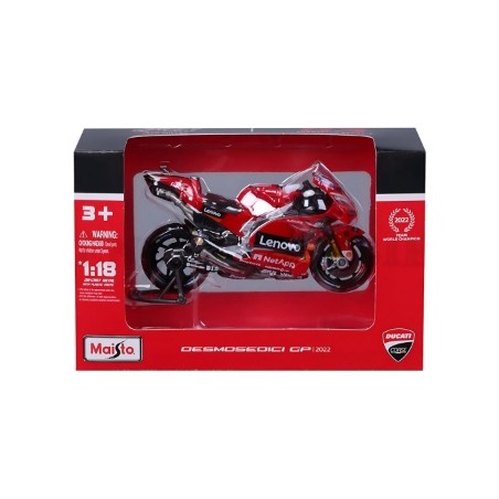 MAISTO MOTO GP 1:18 DUCATI LENOVO TEAM 2022