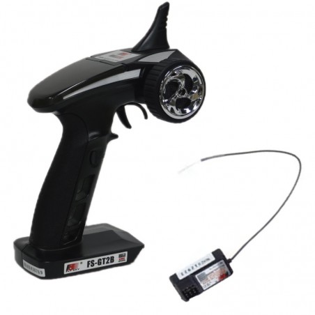 EMISORA GT2B 3CH CON RECEPTOR GR3E (3CH AFHDS) + PACK BAT FLYSKY