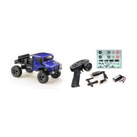 1:18 EVO Crawler "Trail Hunter V2" 2-Gear blue RTR
