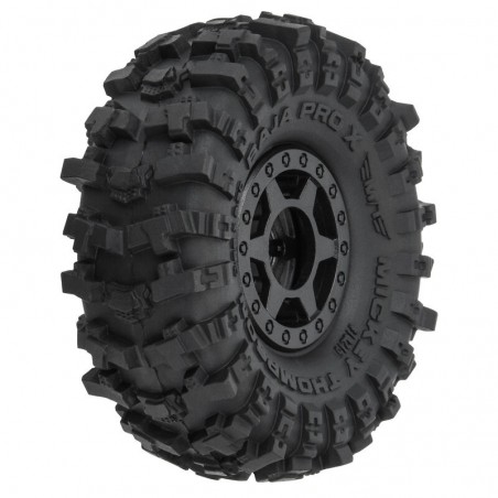 1/24 mt baja pro x f/r 1.0’’ tires mtd 7mm blk (4)