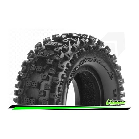 CR-UPHILL - 1:18/1:24 Crawler Tires Super Soft for 1.0 Wheels (2)