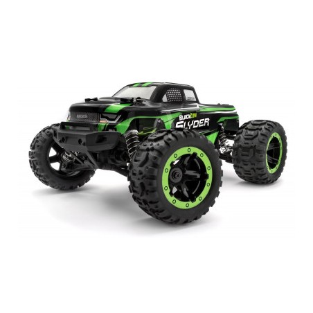 BLACKZON SLYDER MT 1/16 4WD ELECTRIC MONSTER TRUCK - GREEN