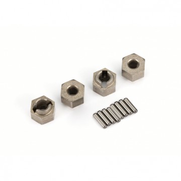 Wheel hubs, 7mm hex (steel)...
