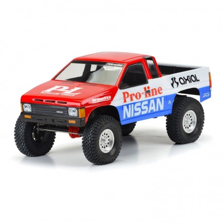 1/10 87 nissan hardbody d21 clear body:12.3’’wb