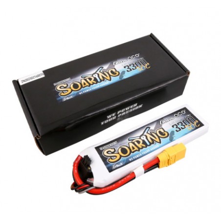 GENS ACE SOARING G-TECH 3300 mAh 7.4V 30C 2S1P WITH XT90-GEA332S30X9GT