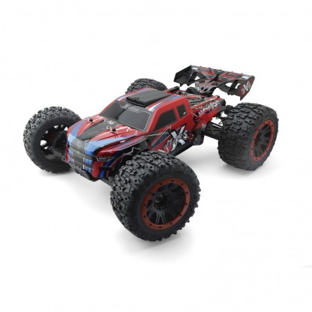 CARRO MARS X6S 1/8 BRUSHLESS 150A 2200KW HNR9901-R WATERPROOF 4X4 ROJO RTR