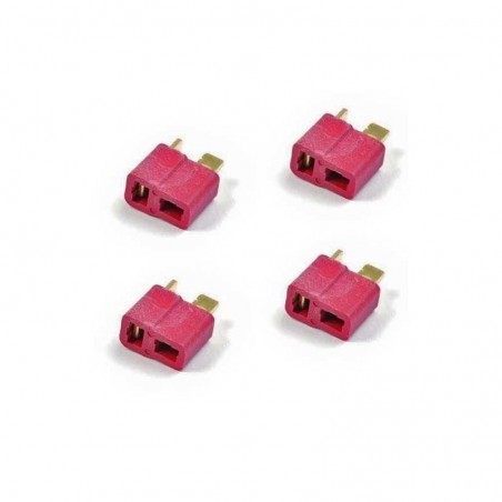 DEANS GOLD CONNECTOR, FEMALE (4PCS)