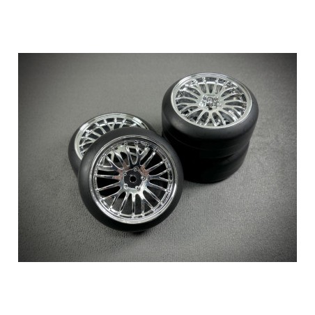 1:10 Drift Wheel Set "The Pimp" chrome (4)
