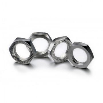 Wheel Hub Set 17mm Silver
