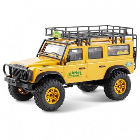 1/24 Land Rover Defender 110 FCX24M kit RTR rastreador - troféu camelo