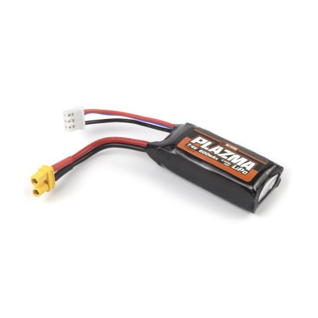 Plazma 7.4V 600mAh 10C LiPo Battery Pack