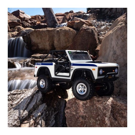 1-10 SCX10 III Early Ford Bronco 4X4 RTR White