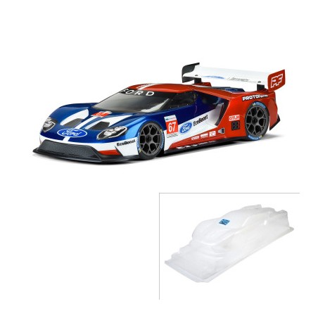 1-10 Ford GT LW Clear Body: 190mm Touring Car with LP shock towers