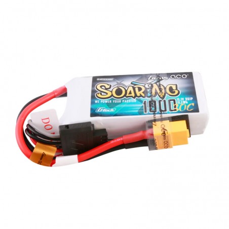 GENS ACE G-TECH SOARING 1000 mAh 11,1 V 30C 3S1P COM XT60