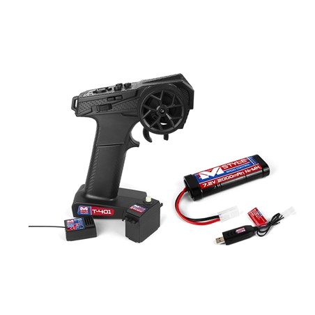 Mstyle R/C Set - Radioset, Servo, Battery and Charger