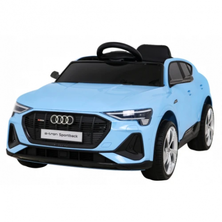 Carro eletrico para crianças Veículo Audi E-Tron Sportback Azul